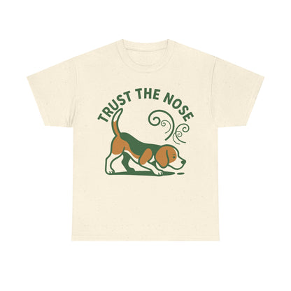 'Trust the nose' Sniffing Beagle T-Shirt