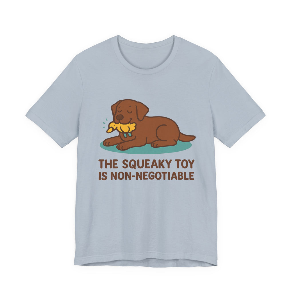 Chocolate Lab Squeaky Toy Non-Negotiable Tee