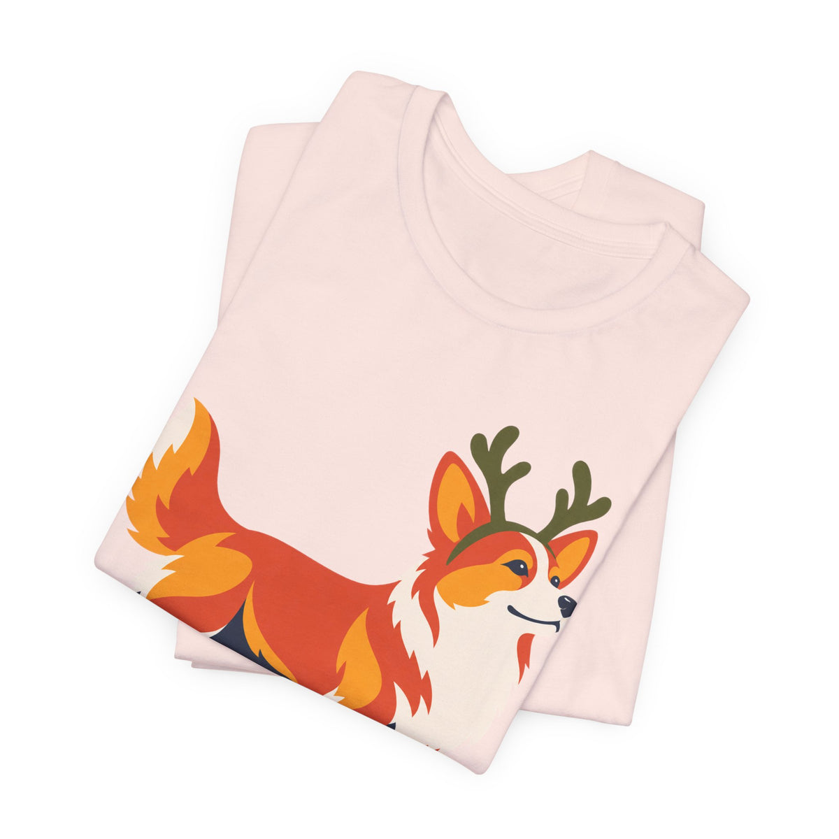 Santas Shortest Reindeer Corgi T-Shirt