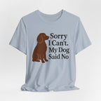 Boykin Spaniel Dog Said No Tee