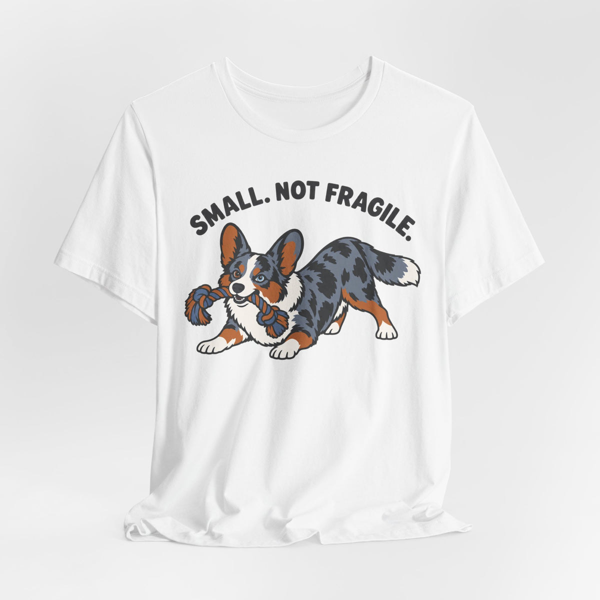 Small Not Fragile Corgi T-Shirt
