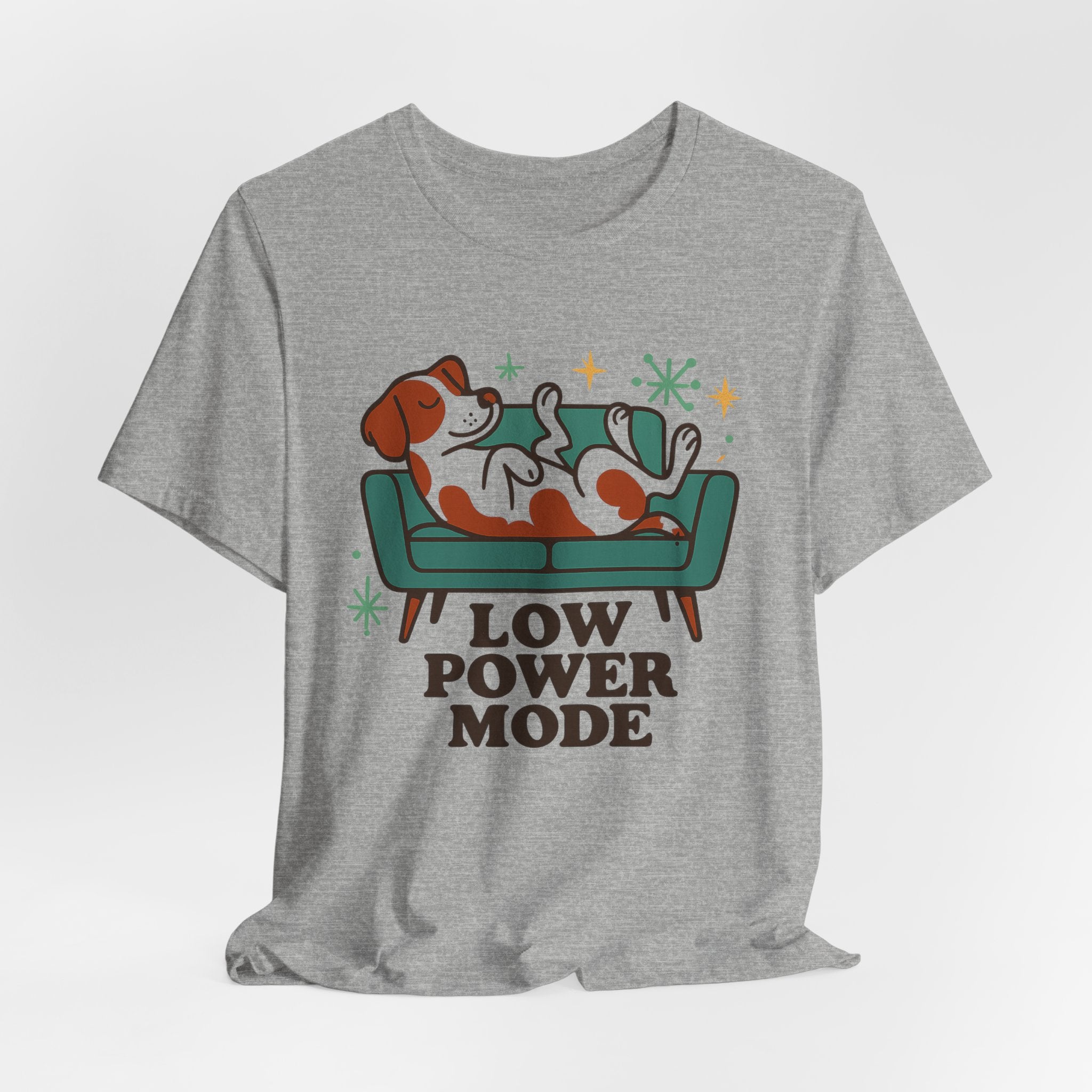 Brittany Spaniel Low Power Mode Tee