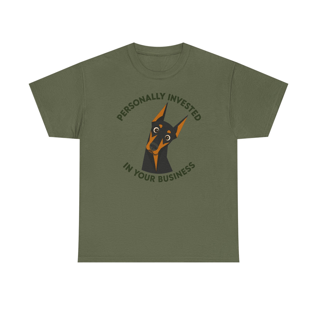 Invested Doberman T-shirt