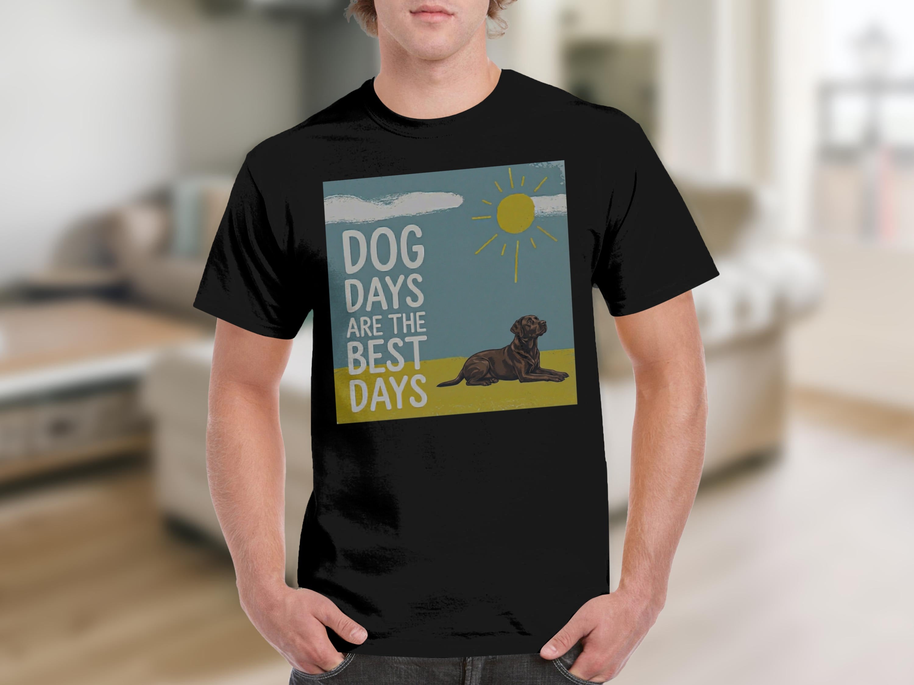 Dog Days Are The Best Days Graphic Tee