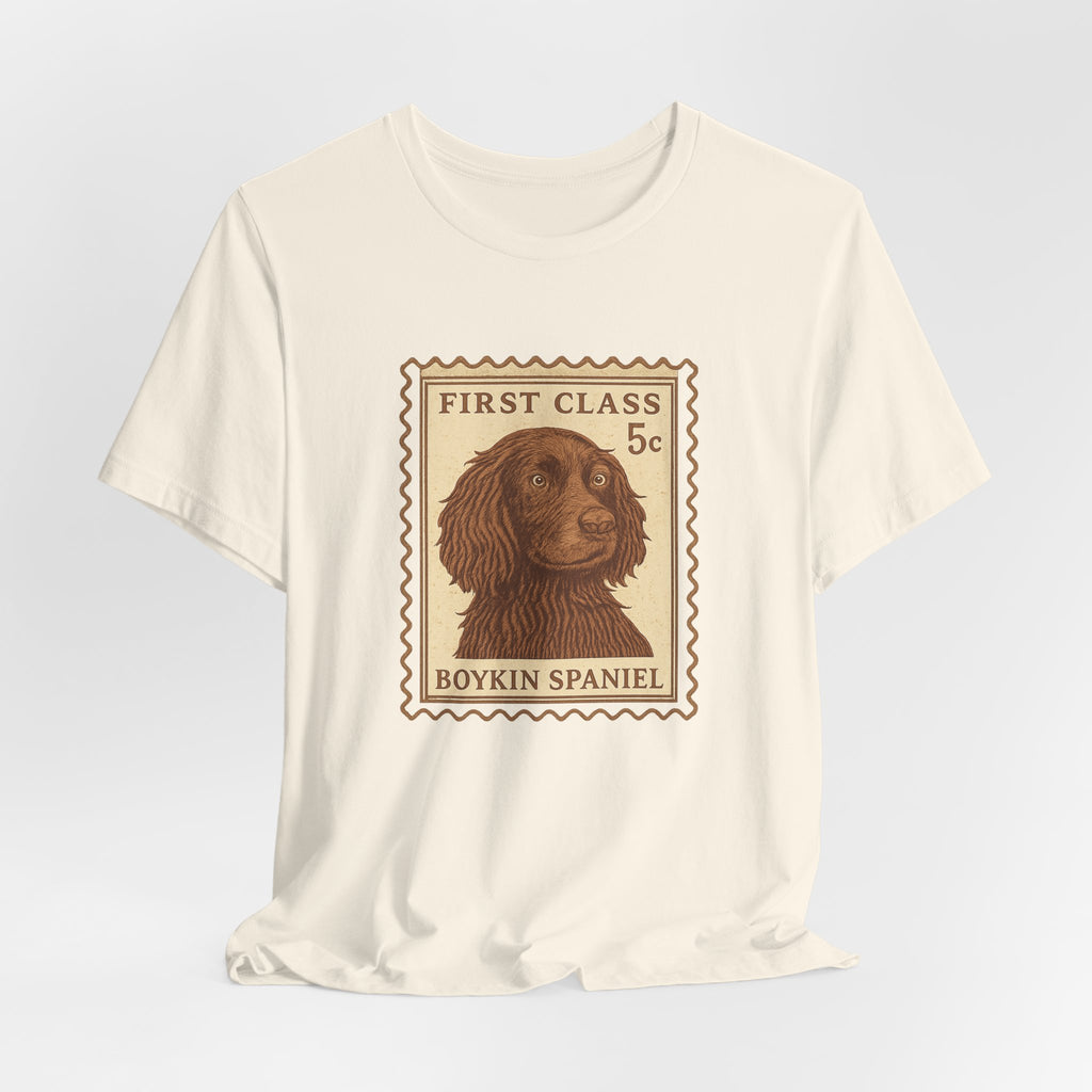 Boykin Spaniel First Class Stamp Tee