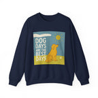 Dog Days Are The Best Days With Golden Retriever Sweatshirt