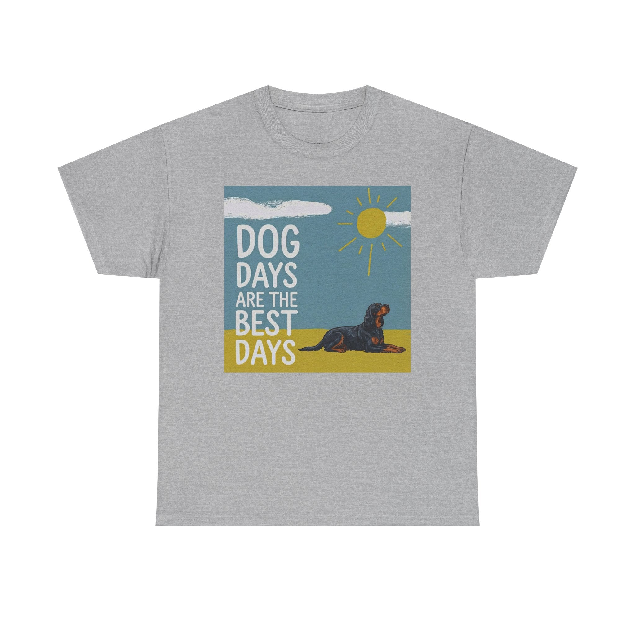 Dog Days Are the Best Days Gordon Setter T-Shirt
