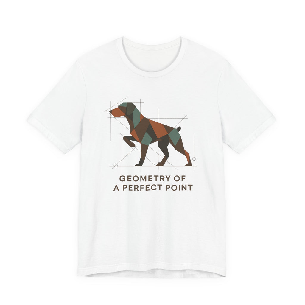 German Shorthaired Pointer Geometry of a Perfect Point Tee
