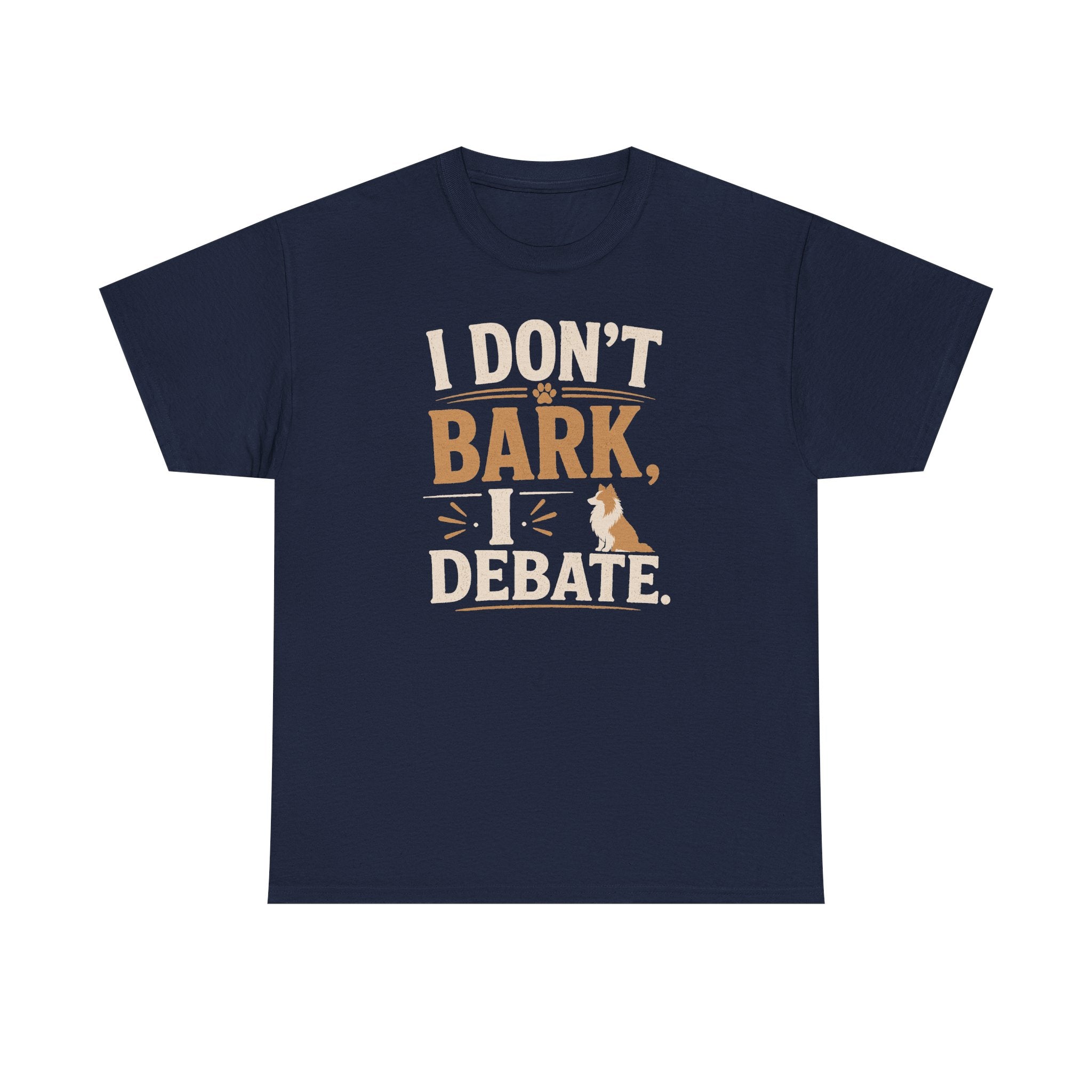 Witty Canine Debater Sheltie t-shirt, view 5