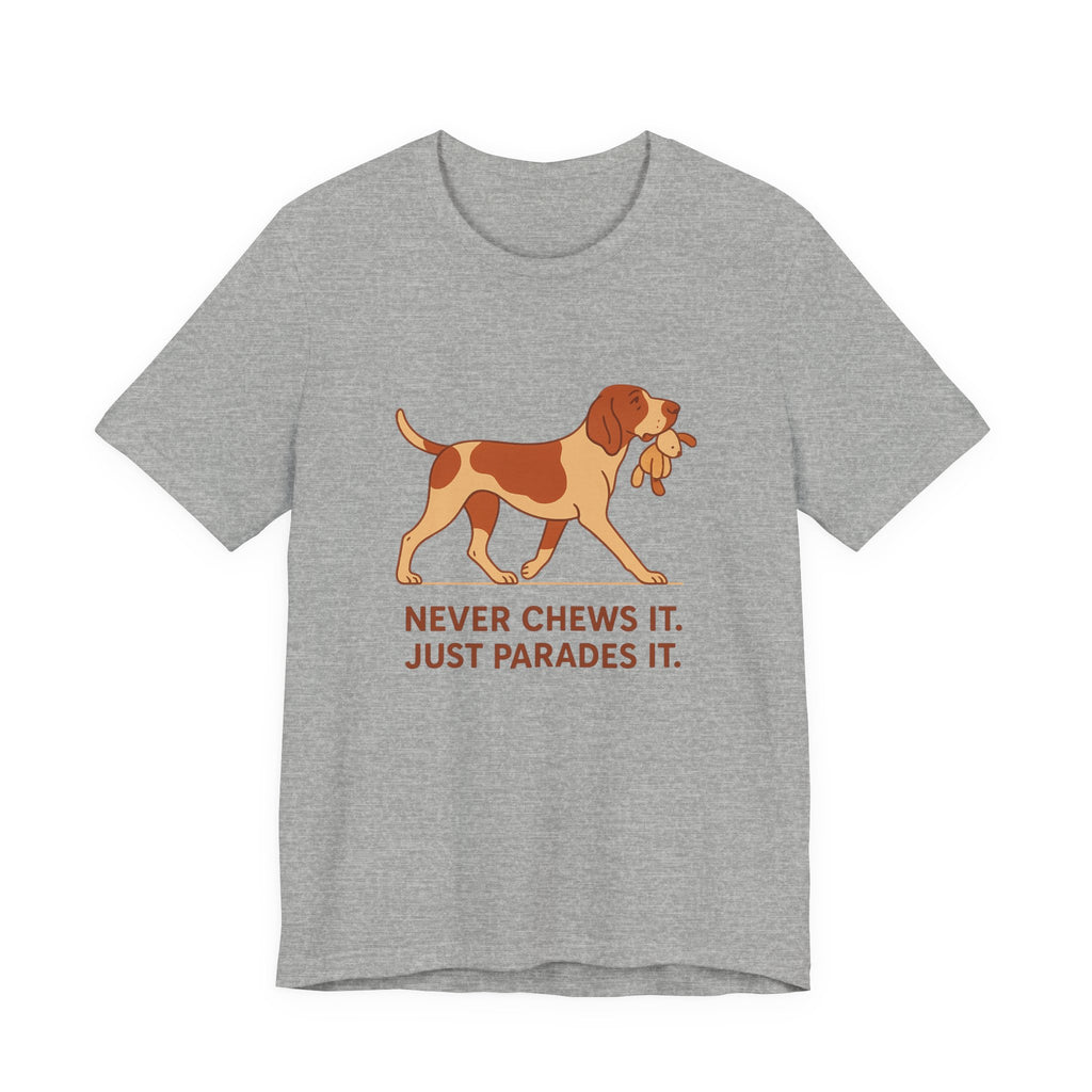 Bracco Italiano Never Chews It Tee