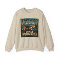 Stay Wild Running Beagle Sweatshirt in Sand