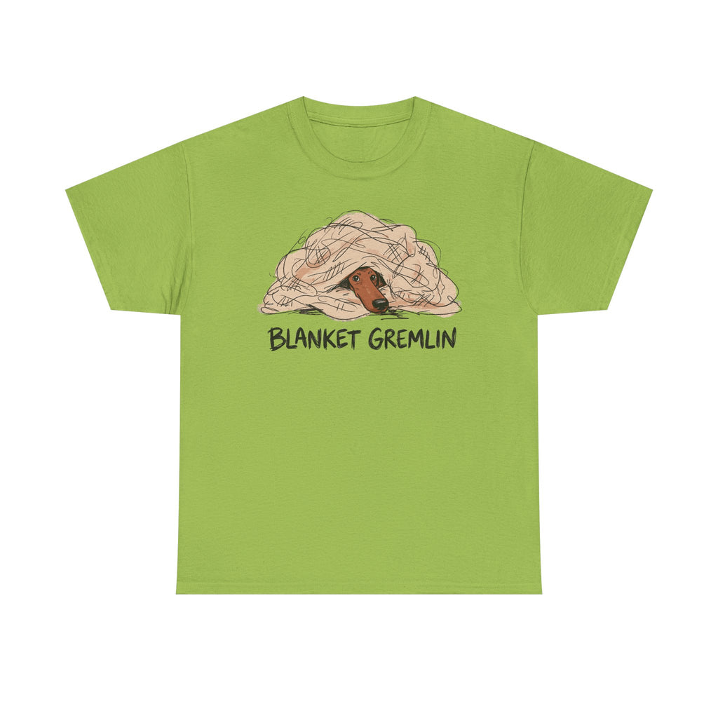 Blanket Gremlin Dachshund T-shirt