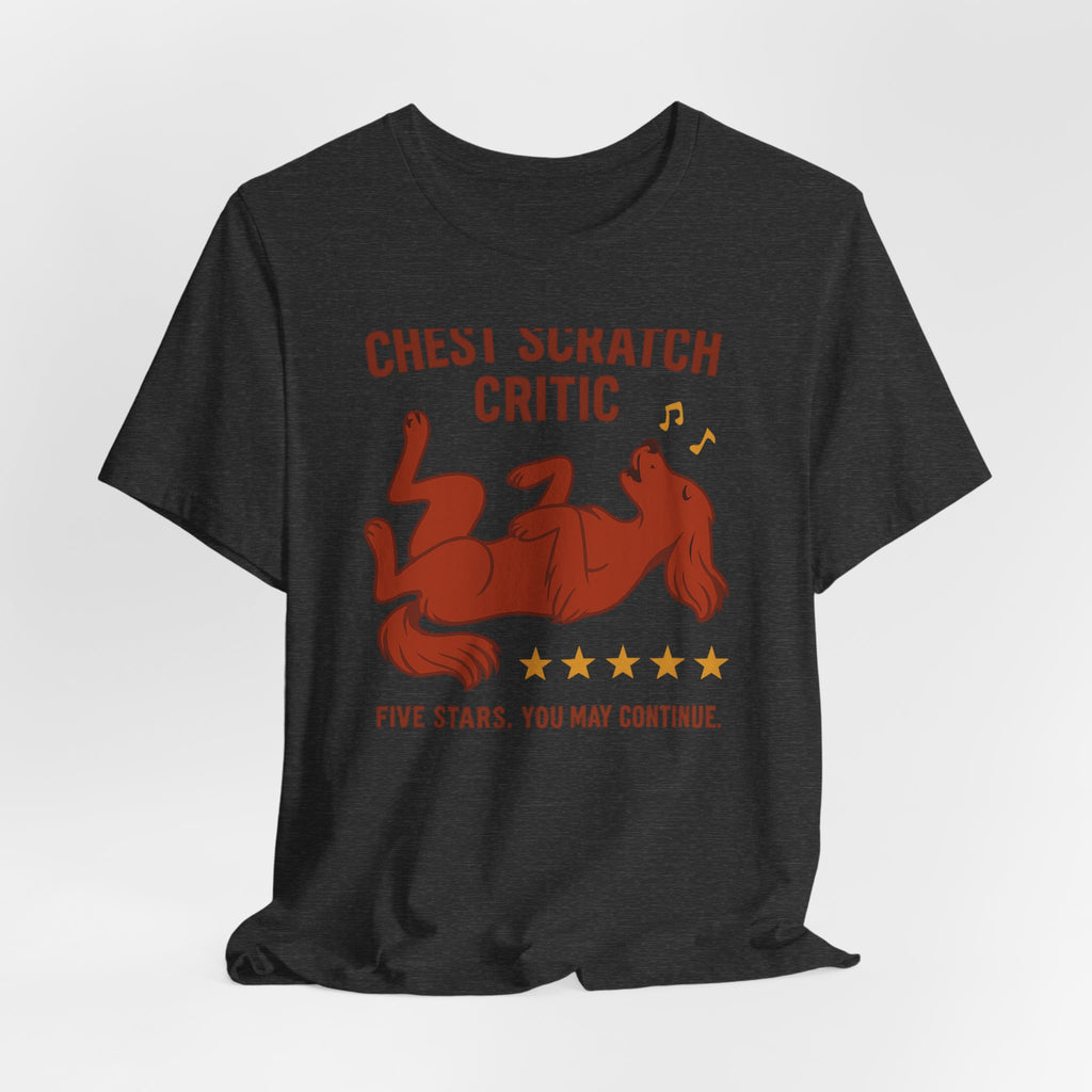Irish Setter Chest Scratch Critic Tee
