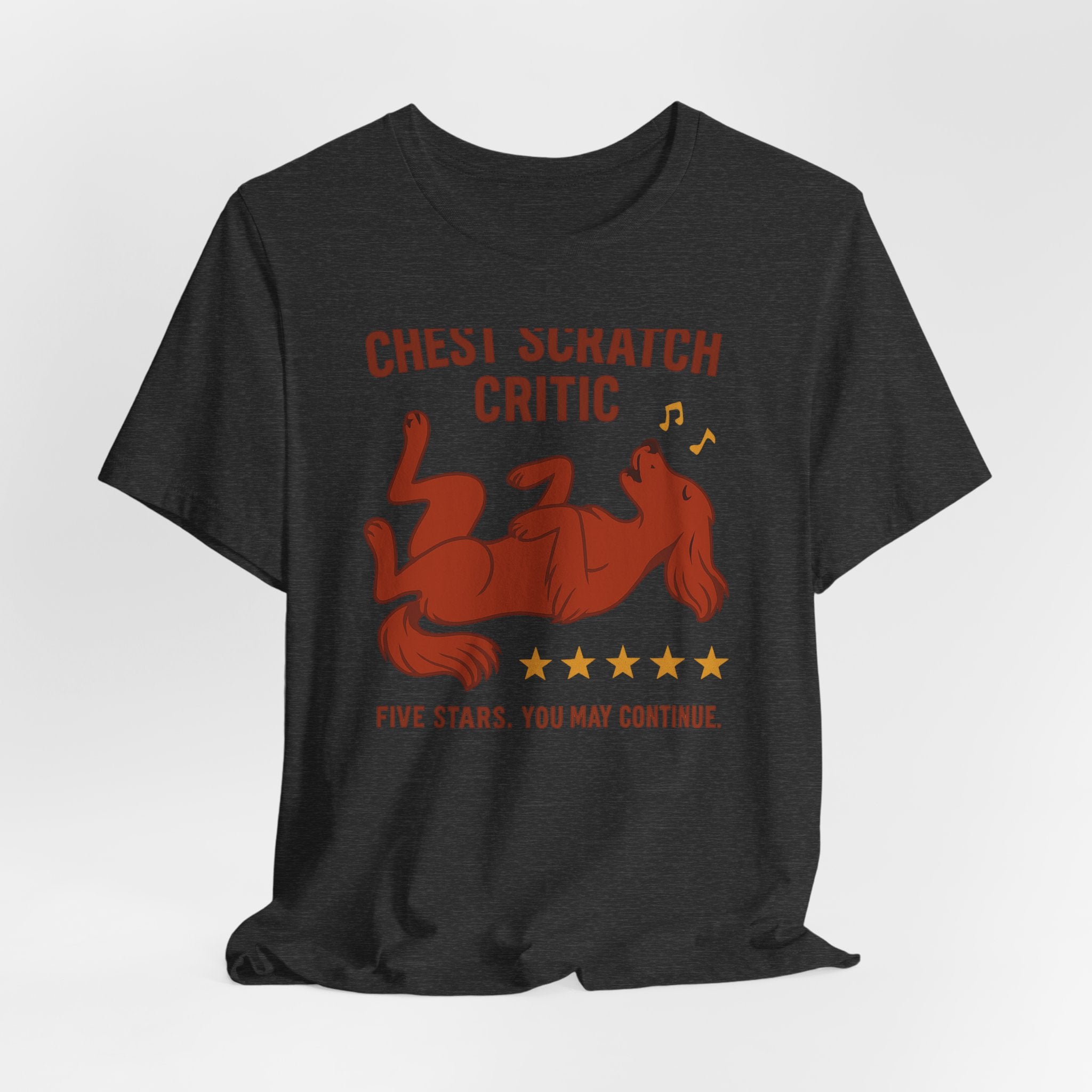 Irish Setter Chest Scratch Critic Tee