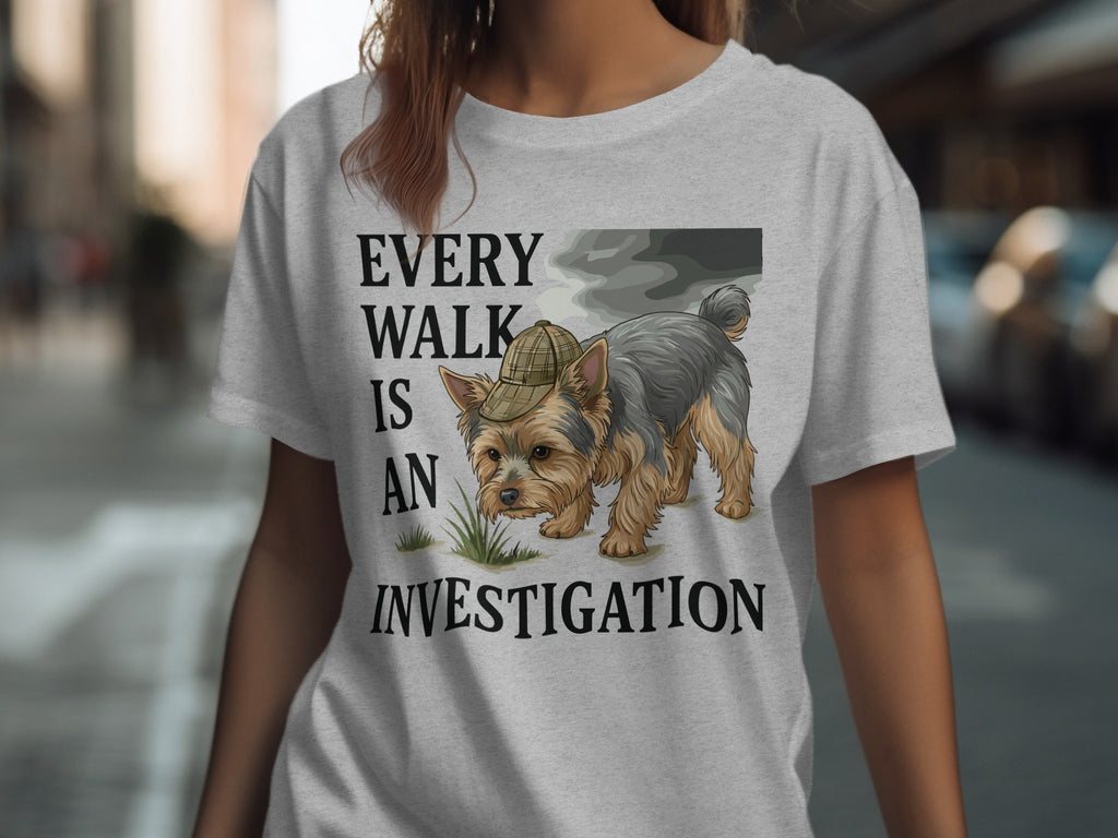 Every Walk is an Investigation T-Shirt