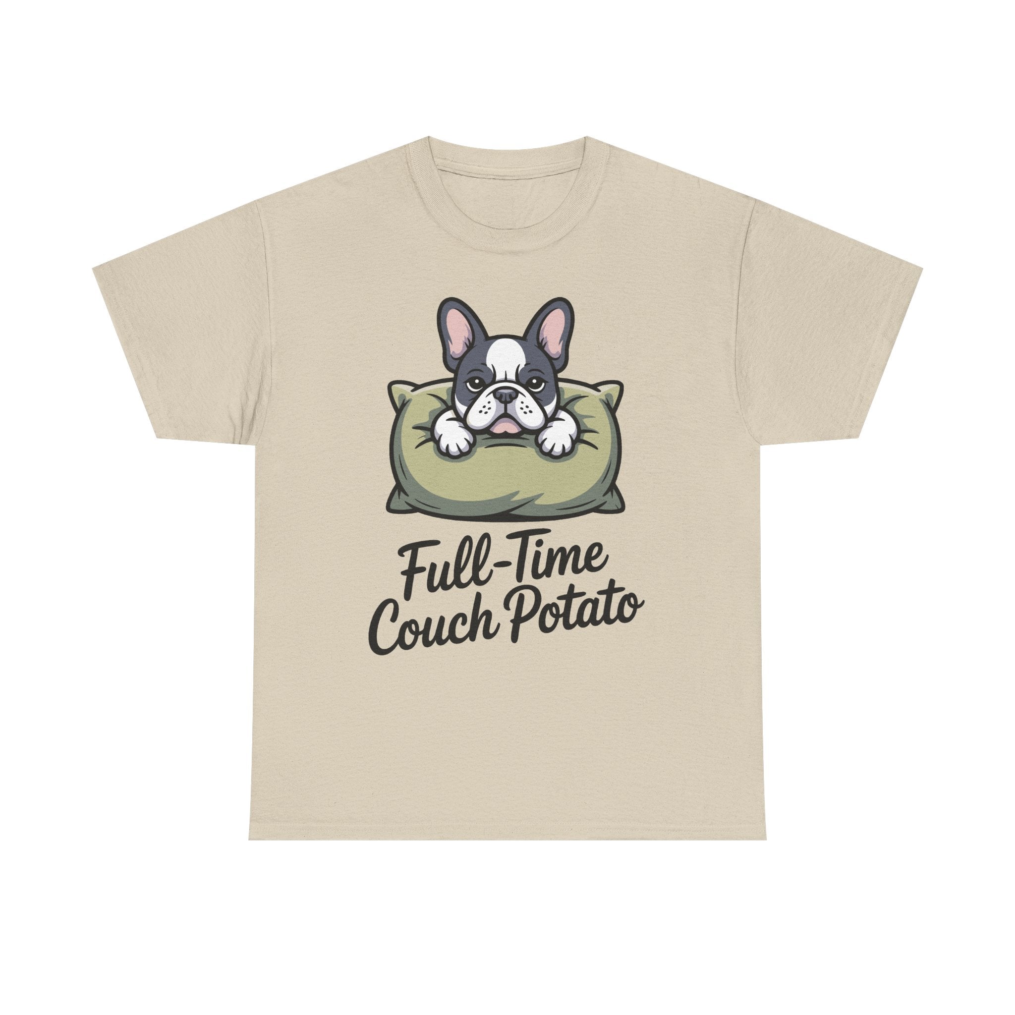 Full-Time Couch Potato Frenchie T-shirt