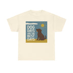 Dog Days Are the Best Days Chocolate Lab T-Shirt