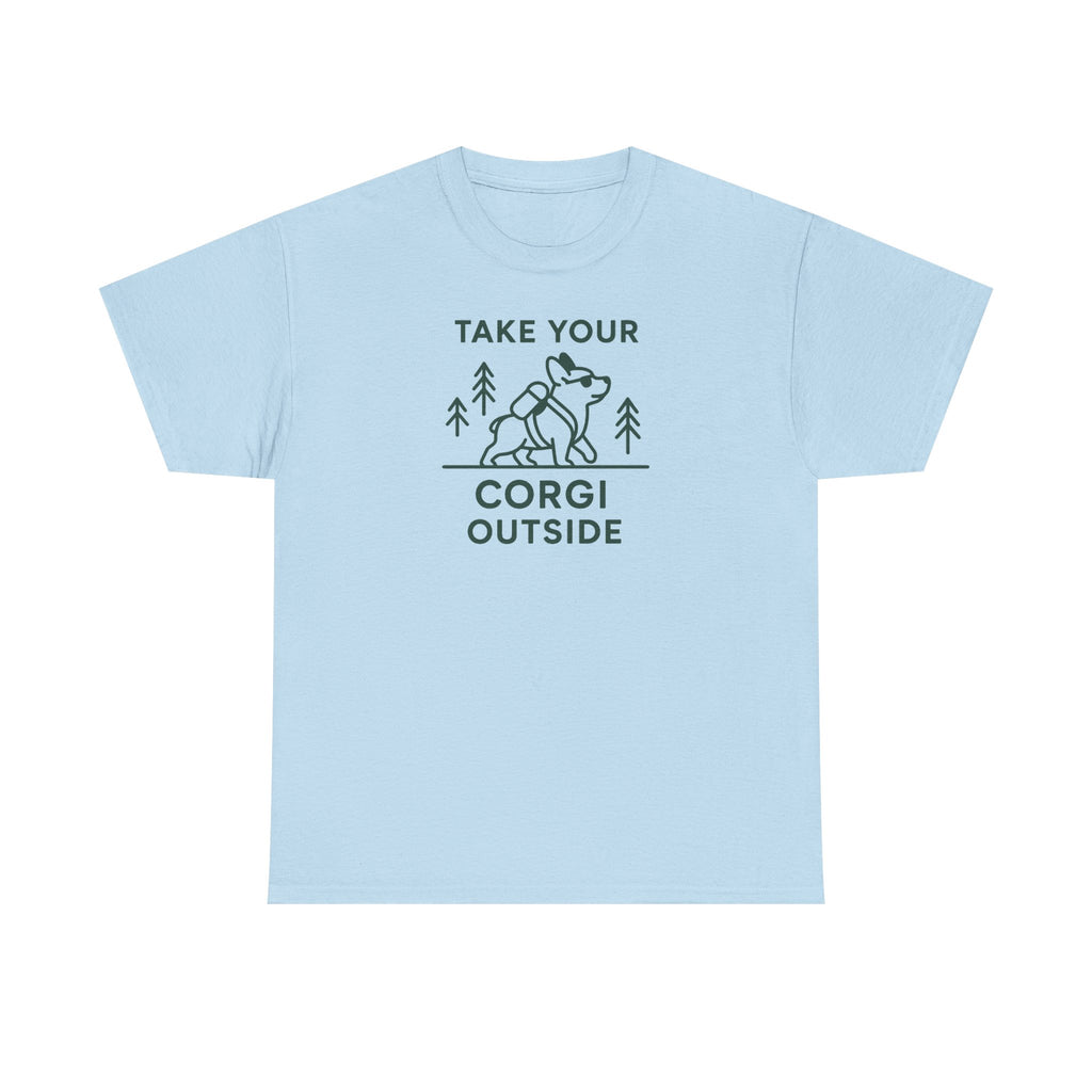 Take Your Corgi Outside Hiking Adventure Dog T-Shirt