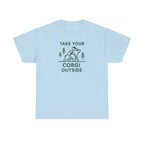 Take Your Corgi Outside Hiking Adventure Dog T-Shirt