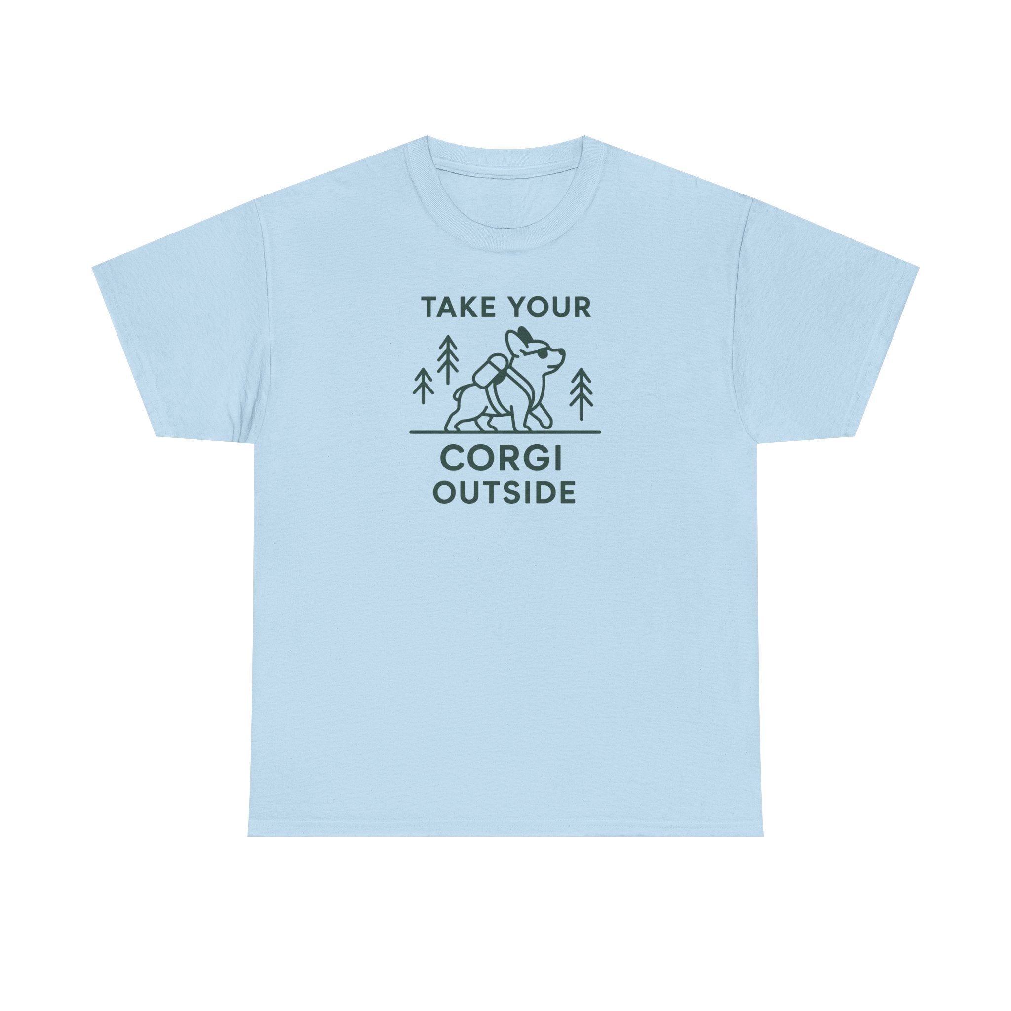 Take Your Corgi Outside Hiking Adventure Dog T-Shirt