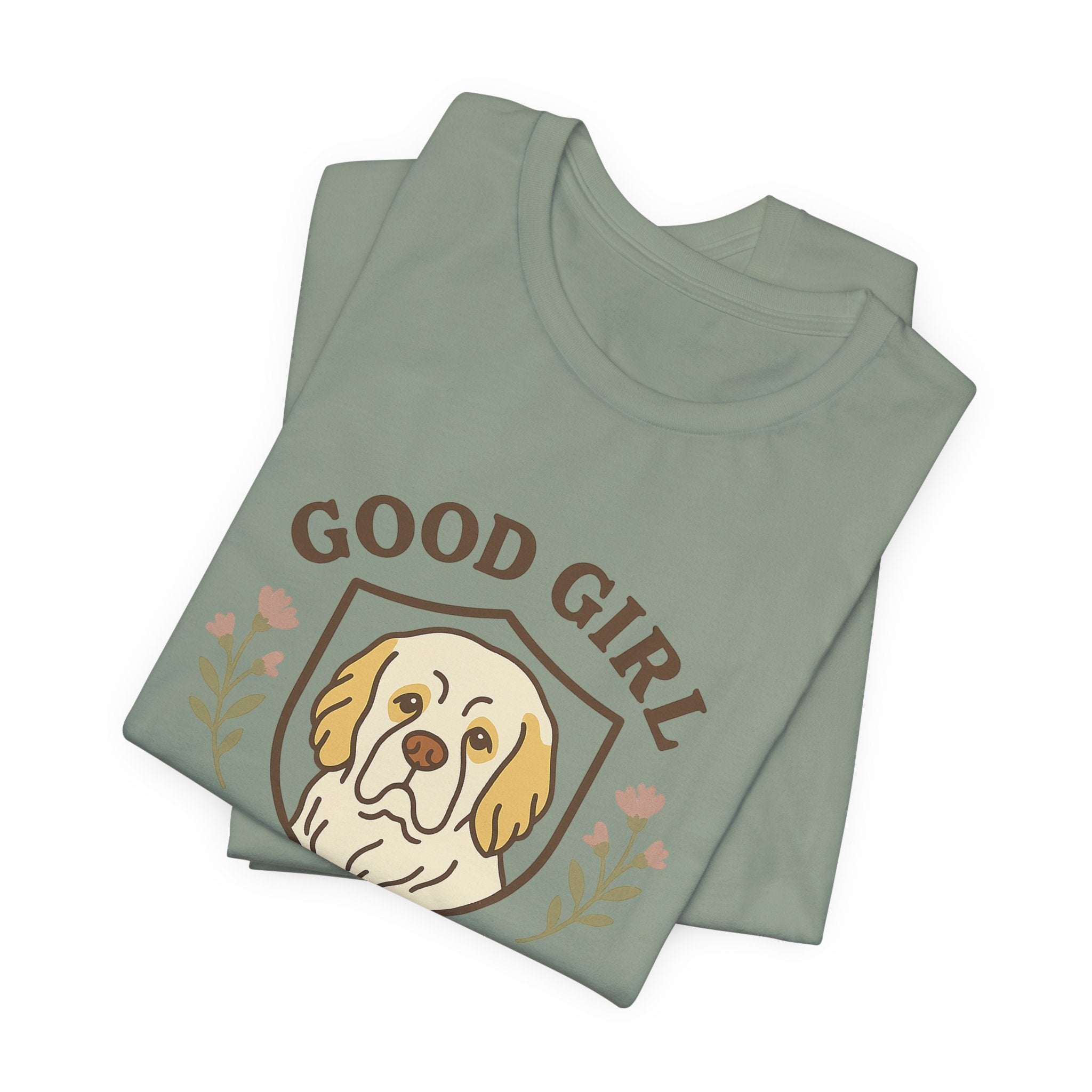 Clumber Good Girl Club Tee