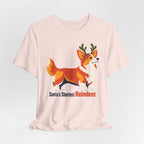 Santas Shortest Reindeer Corgi T-Shirt