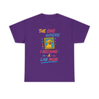 The One Where I Became A Lab Mom t-shirt, view 5