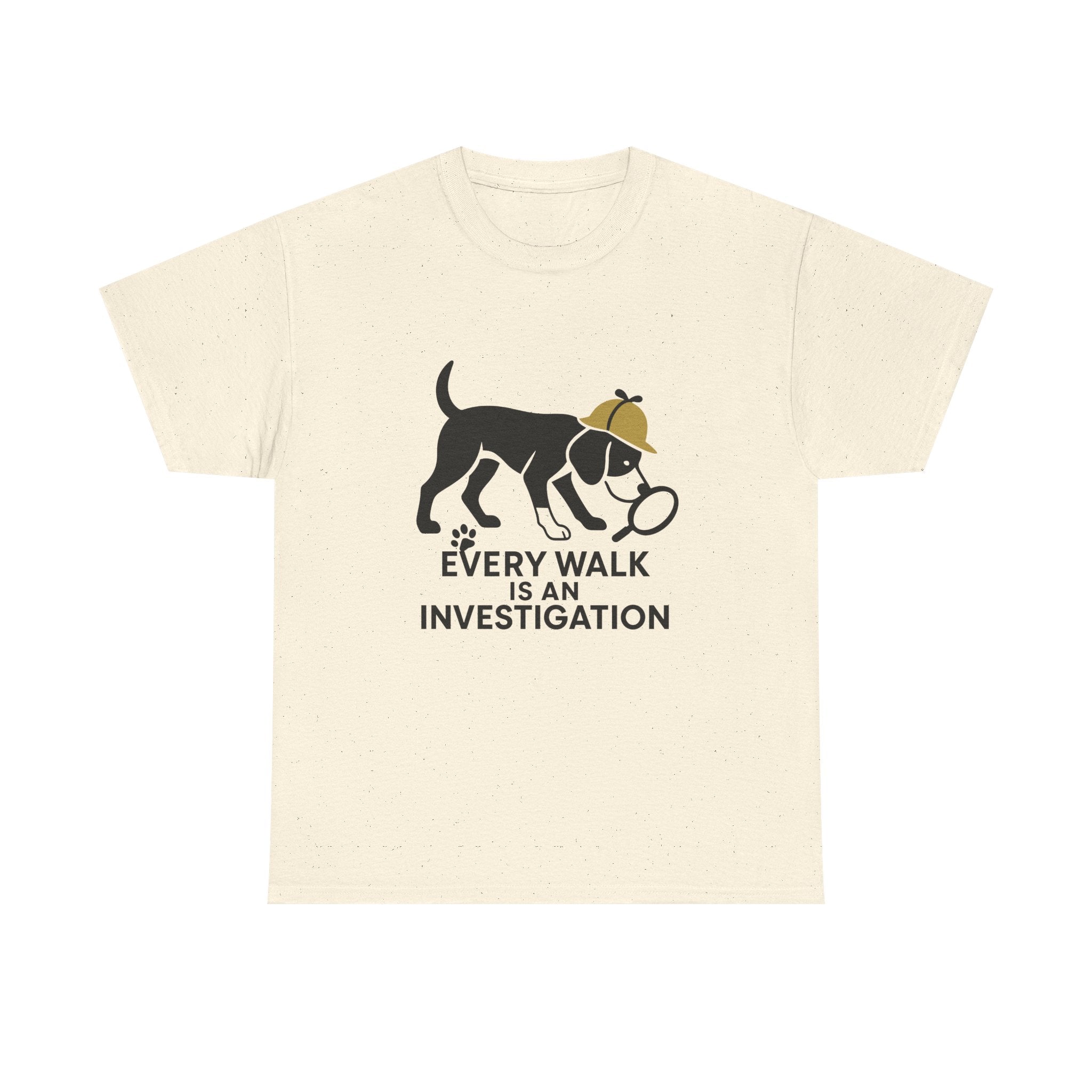 Every Walk Is An Investigation Beagle Artwork T-Shirt