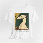 Greyhound Happiness Audibly Tee