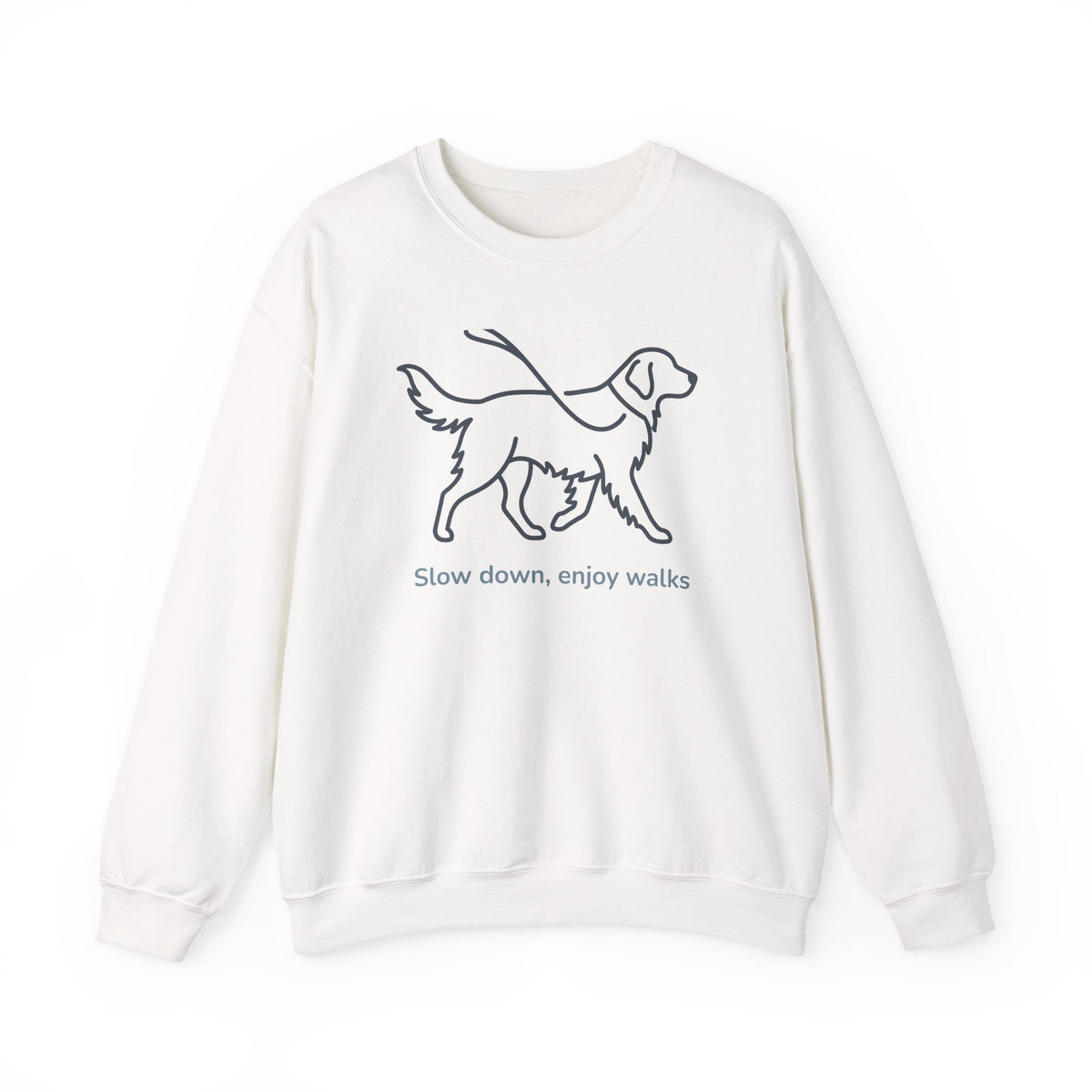 Dog Walks Golden Retriever sweatshirt