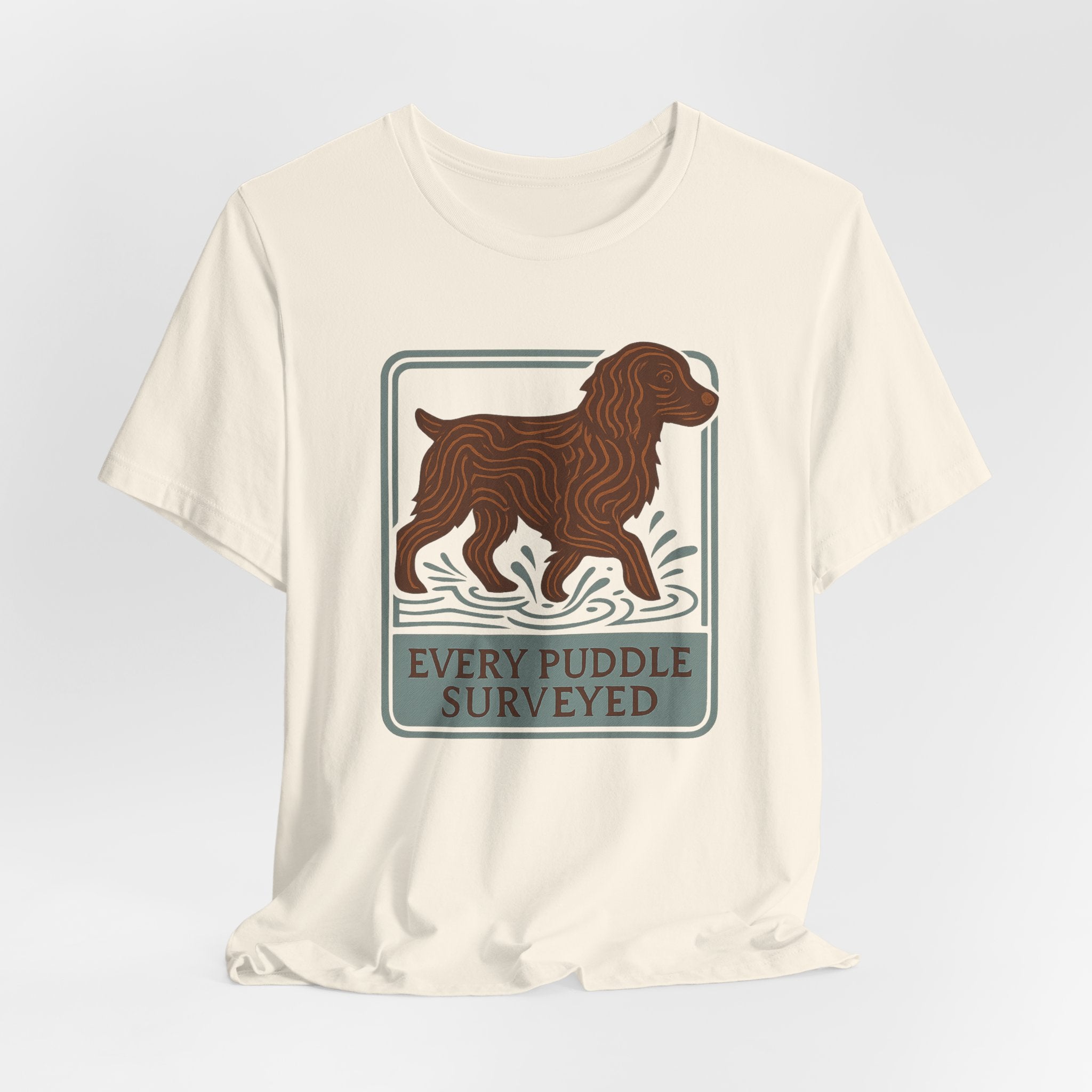 Boykin Spaniel Every Puddle Surveyed Tee