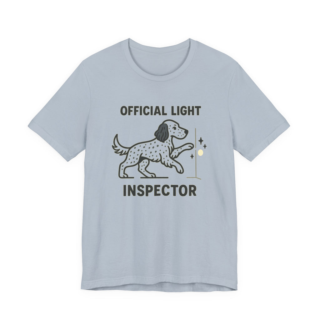 English Setter Official Light Inspector Tee