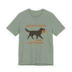 Flat-Coat An Empty Mouth Is a Problem Tee
