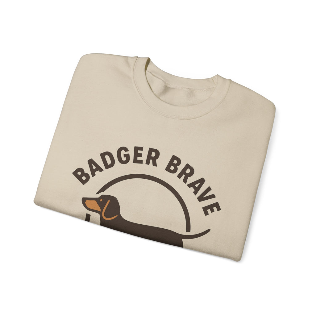 Badger Brave Dachshund Sweatshirt