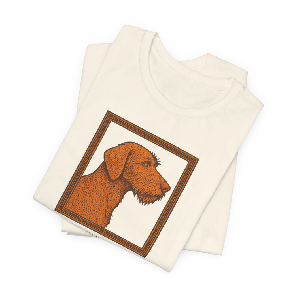 Wirehaired Vizsla A Study in Pointillism Tee