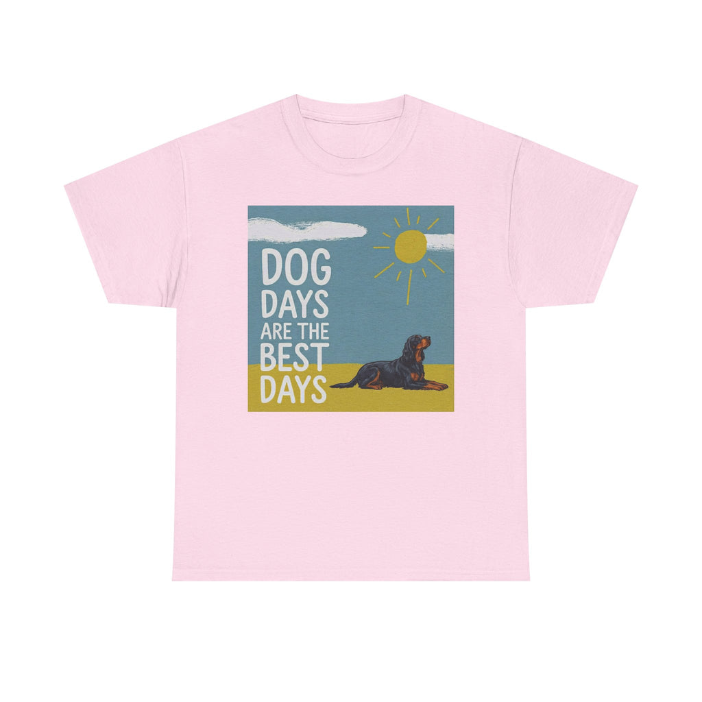 Dog Days Are the Best Days Gordon Setter T-Shirt