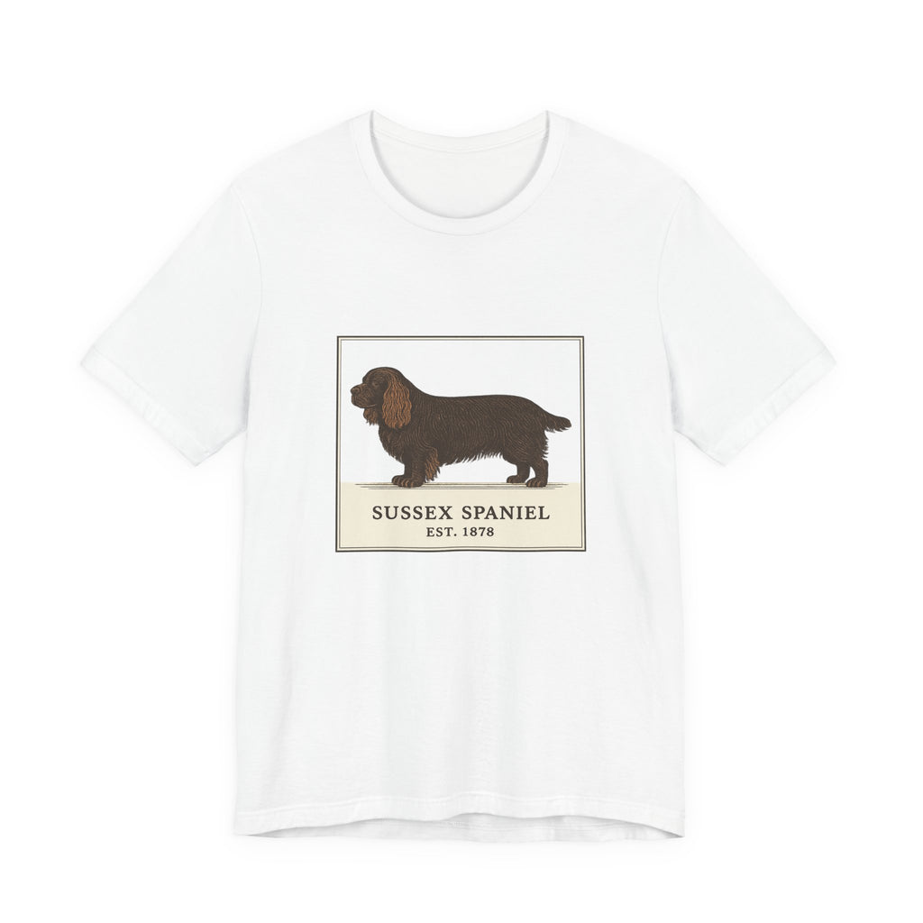 Sussex Spaniel Est. 1878 Field Guide Tee