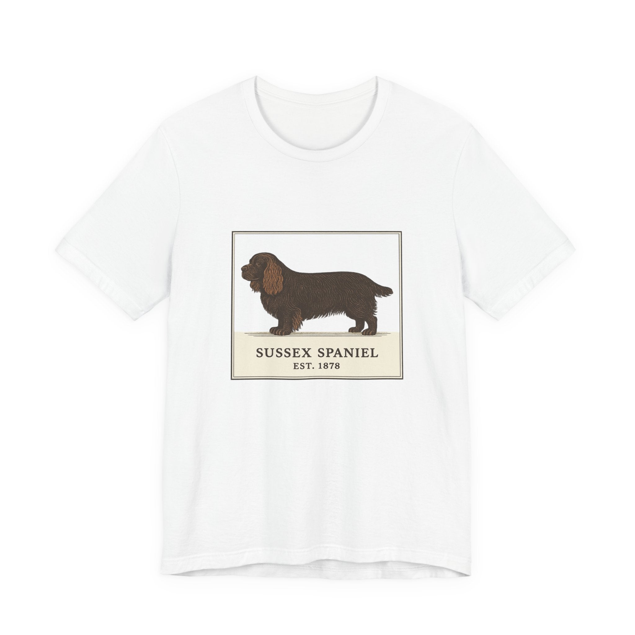 Sussex Spaniel Est. 1878 Field Guide Tee