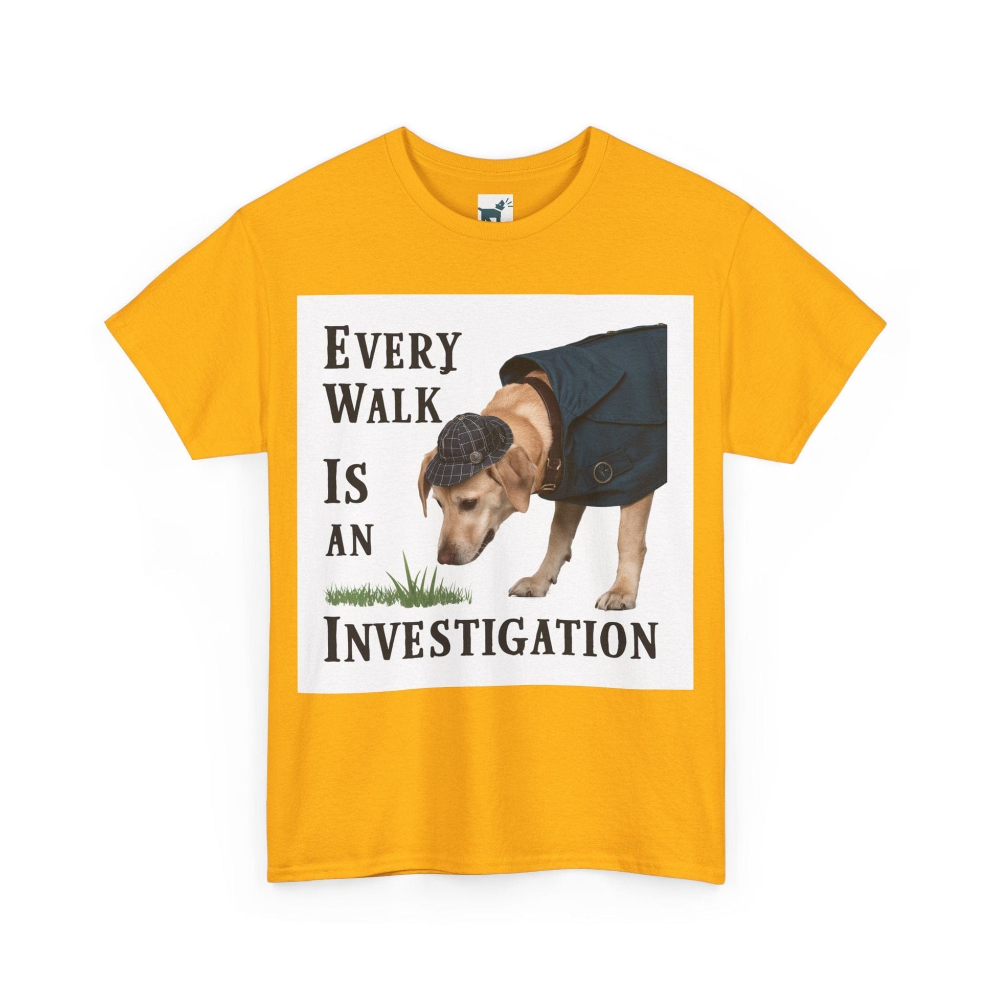 Labrador Every Walk is an Investigation T-Shirt T-Shirt