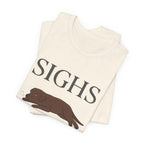 Chocolate Lab Sighs Fluently Tee