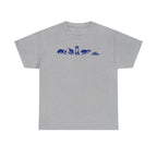 Border Collie Heritage Collie Motion Graphic t-shirt, view 2