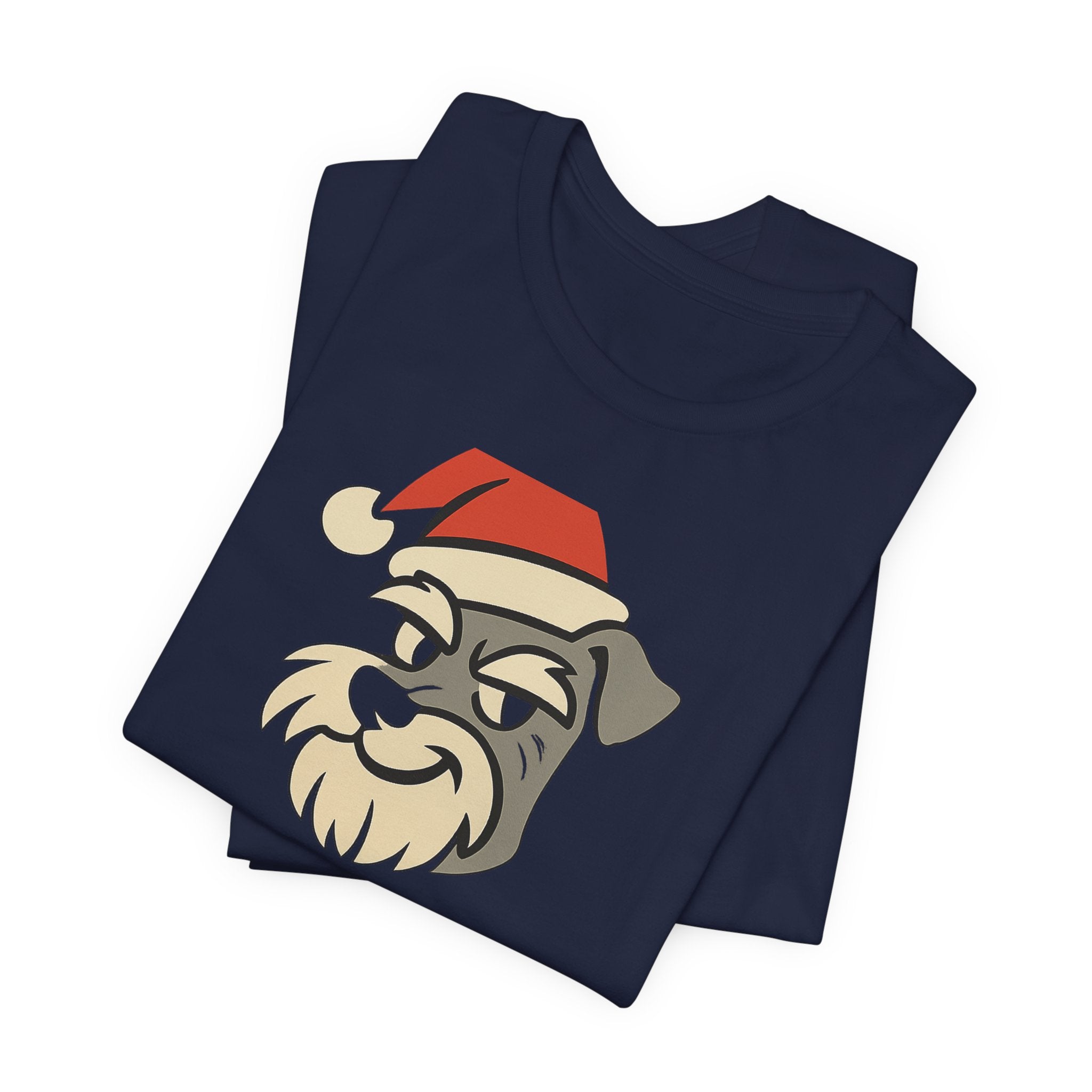 Santa's Least Obedient Helper Schnauzer Christmas T-Shirt