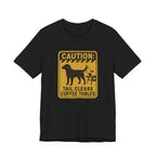 Chocolate Lab Tail Clears Coffee Tables Tee
