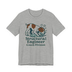 Brittany Spaniel Structural Engineer, Couch Division Tee
