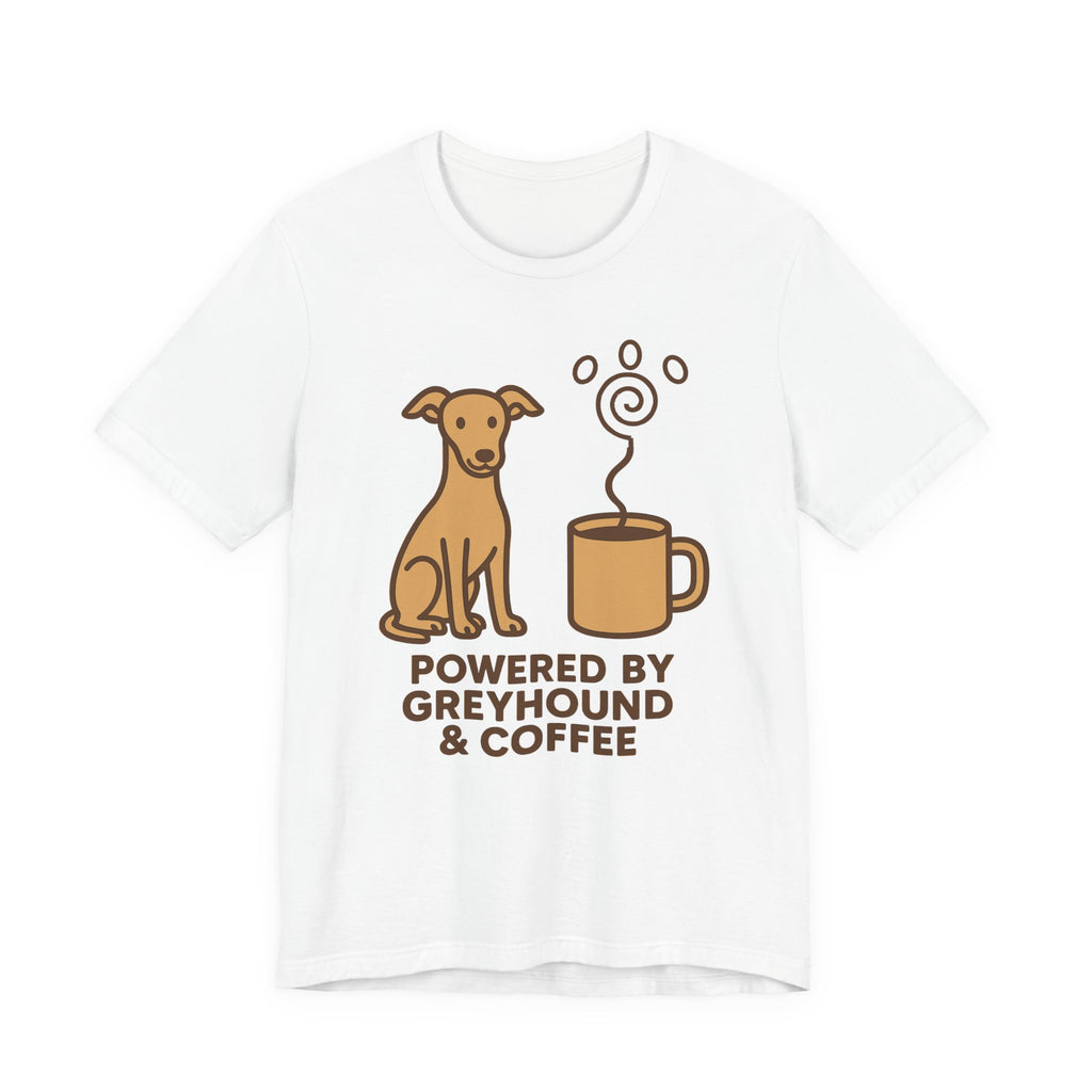 Powered by Greyhound & Coffee Tee