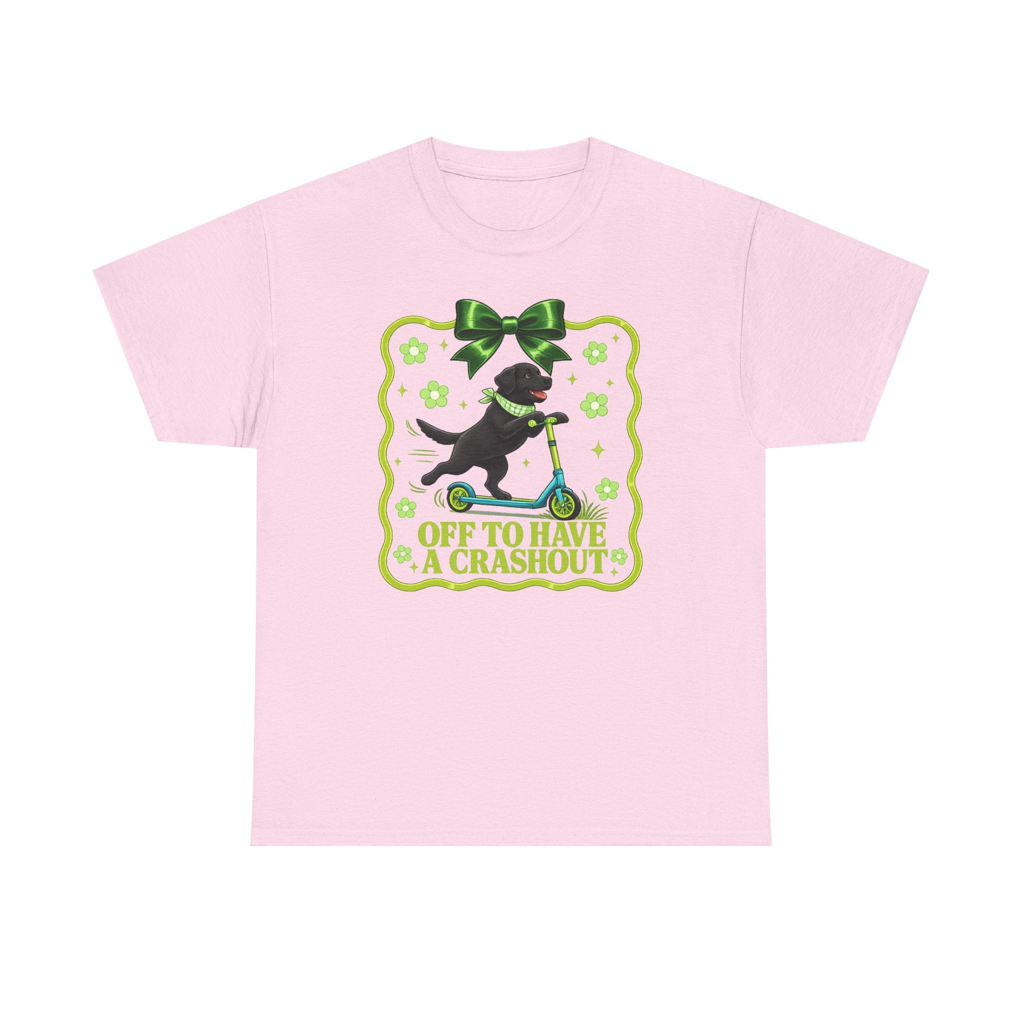 Whimsical Labrador Crashout T-Shirt