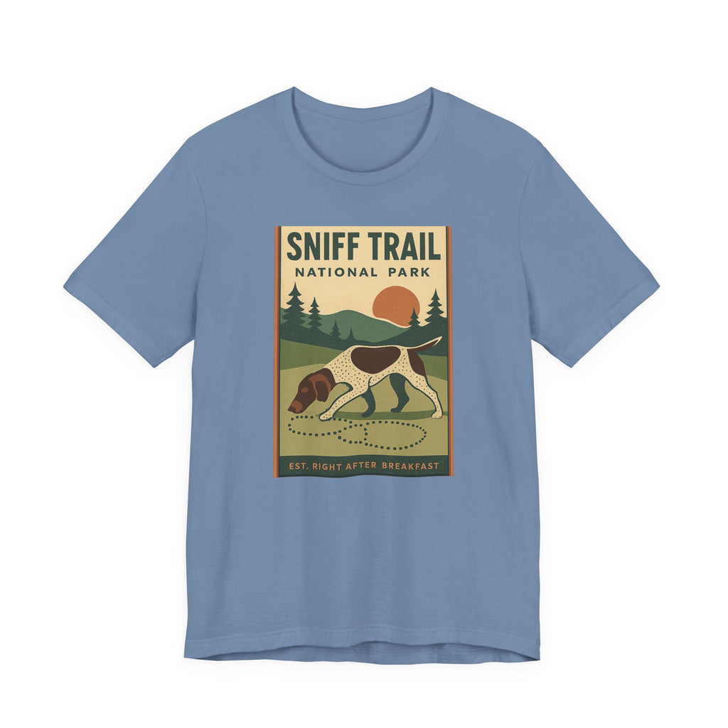 German Shorthaired Pointer Sniff Trail National Park Tee