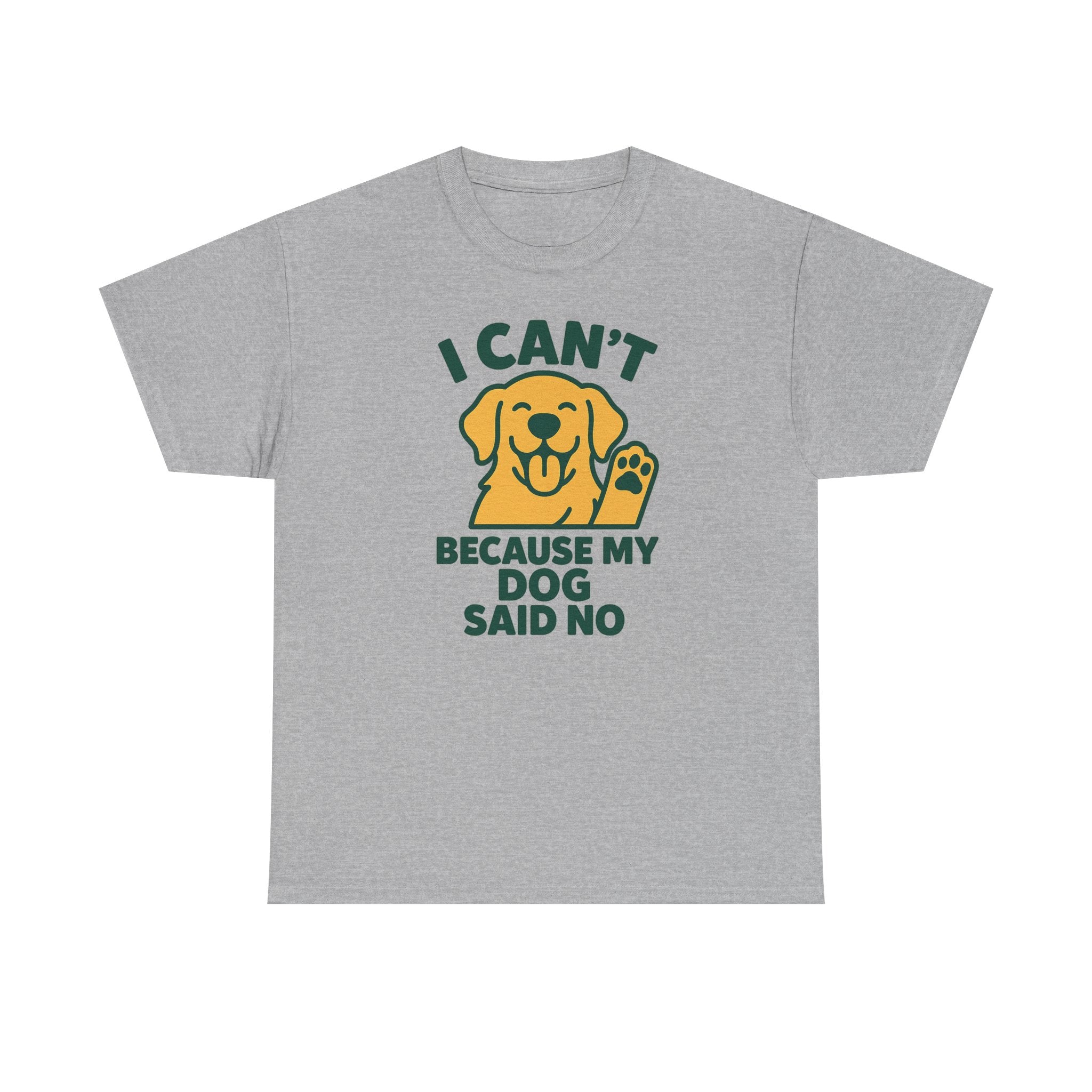 I Can't Because Golden Retriever T-Shirt