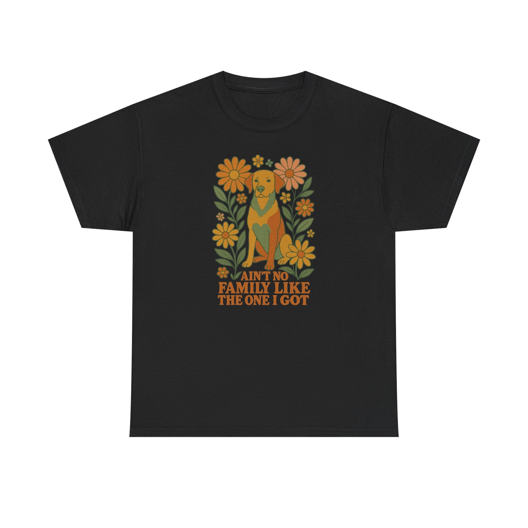 Ain't No Family Like The One I Got Vizsla Flowers t-shirt