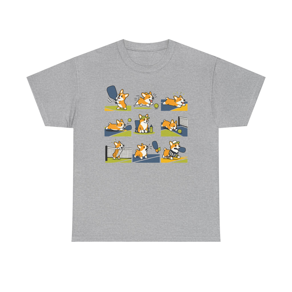 Corgi Pickleball Star T-Shirt